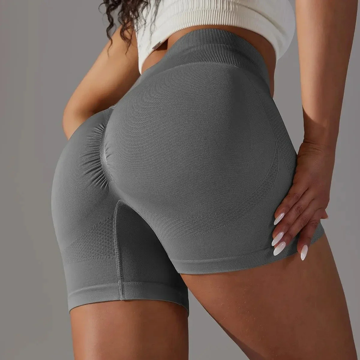 Women Gym Yoga Shorts Sports Lifting Sportswear Fitness Seamless Squat Active Exercise Compression High Waist
Women Gym Yoga Shorts Sports Lifting Sportswear Fitness Seamless Squat Active Exercise Compression High Waist