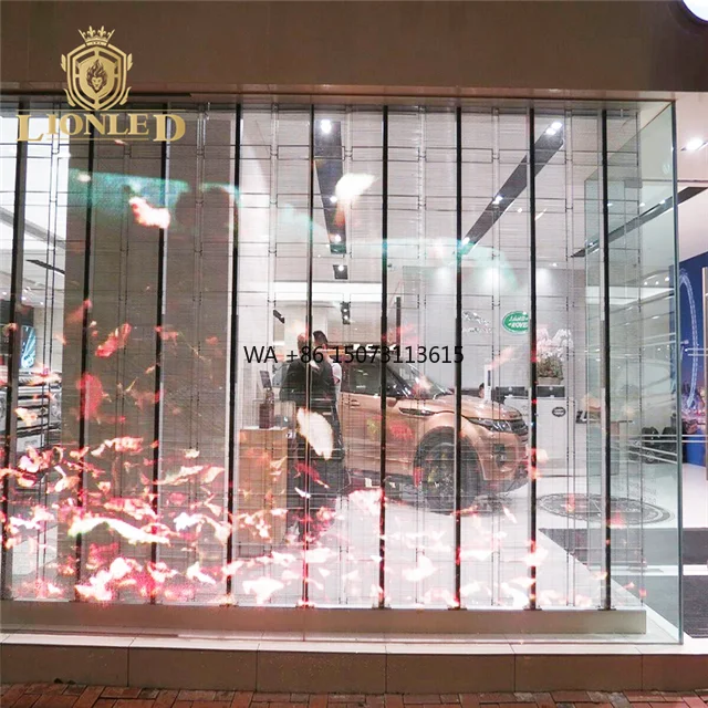 Lionled can customize 1500 Nit indoor high-performance transparent display for advertising automotive media elevator education
Lionled can customize 1500 Nit indoor high-performance transparent display for advertising automotive media elevator education