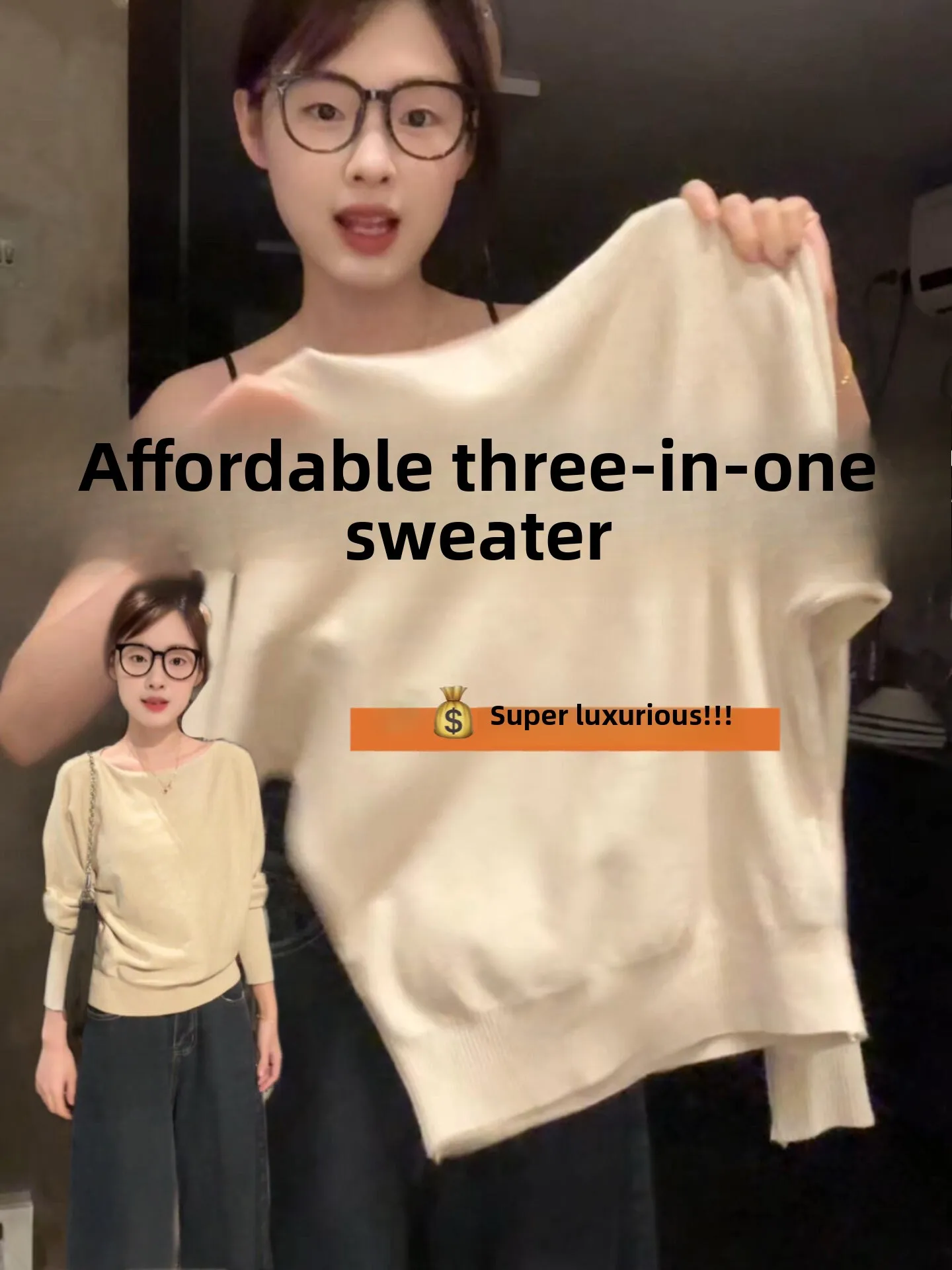Sweet Soft Style Khaki Shoulder Knitted Sweater Women's Autumn Winter Long Sleeve Slim Fit Waist Design Shoulder Bared Top
Sweet Soft Style Khaki Shoulder Knitted Sweater Women's Autumn Winter Long Sleeve Slim Fit Waist Design Shoulder Bared Top