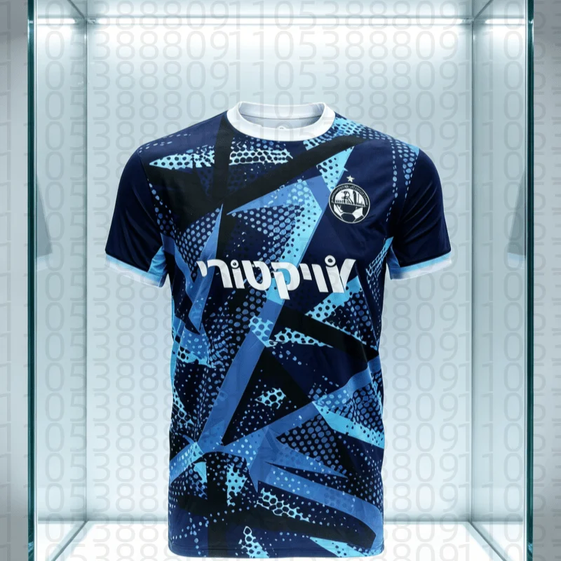 Men's Blue Israeli Football Club Jersey Quick Dry Short Sleeve Soccer Shirt FanTraining Unisex Casual Sports Tee Family Matching
Men's Blue Israeli Football Club Jersey Quick Dry Short Sleeve Soccer Shirt FanTraining Unisex Casual Sports Tee Family Matching