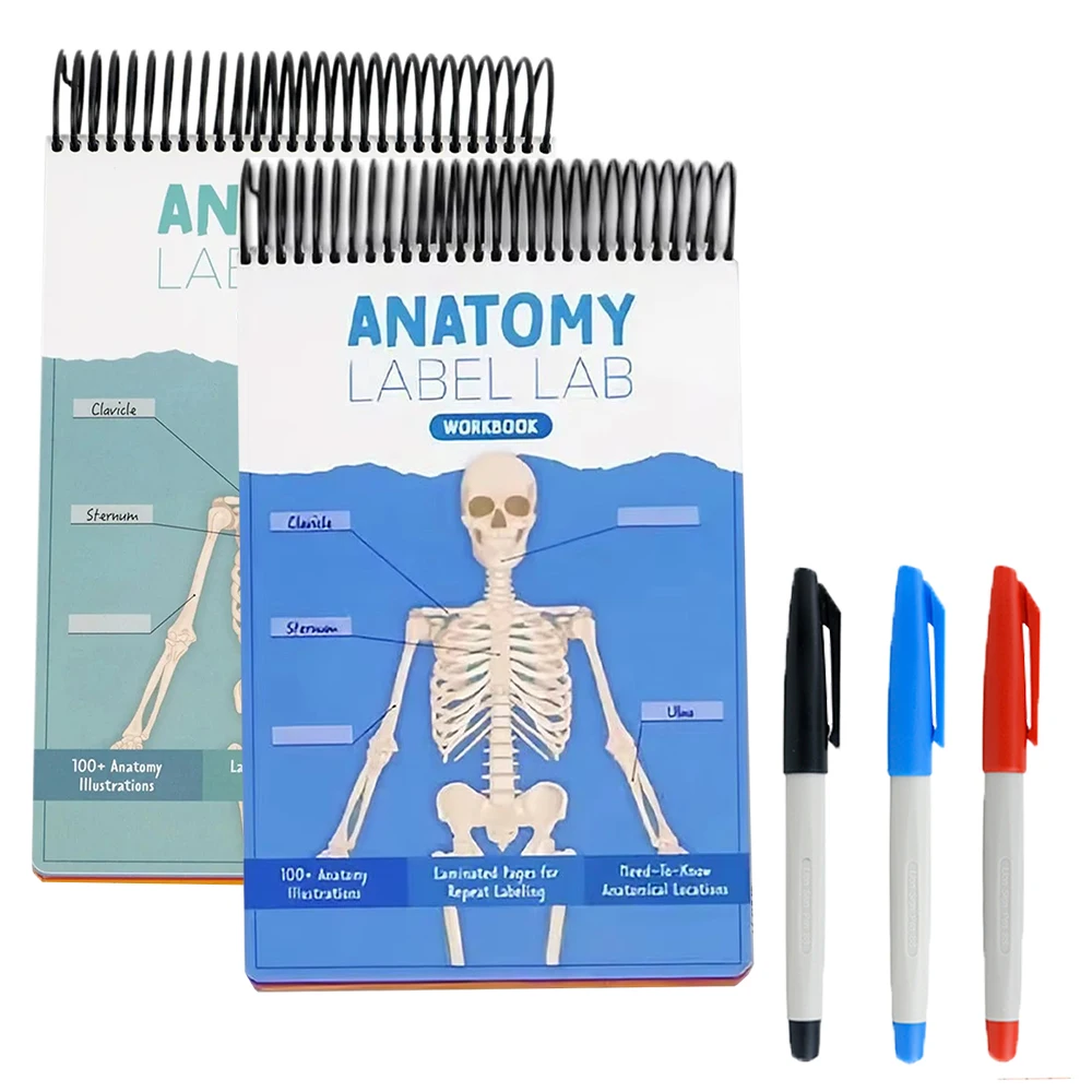 NEW Anatomy Label Lab Workbook 100+ Full Color Anatomies Label Anatomy Books for Nurses Nursing School Ultimates Anatomy
NEW Anatomy Label Lab Workbook 100+ Full Color Anatomies Label Anatomy Books for Nurses Nursing School Ultimates Anatomy