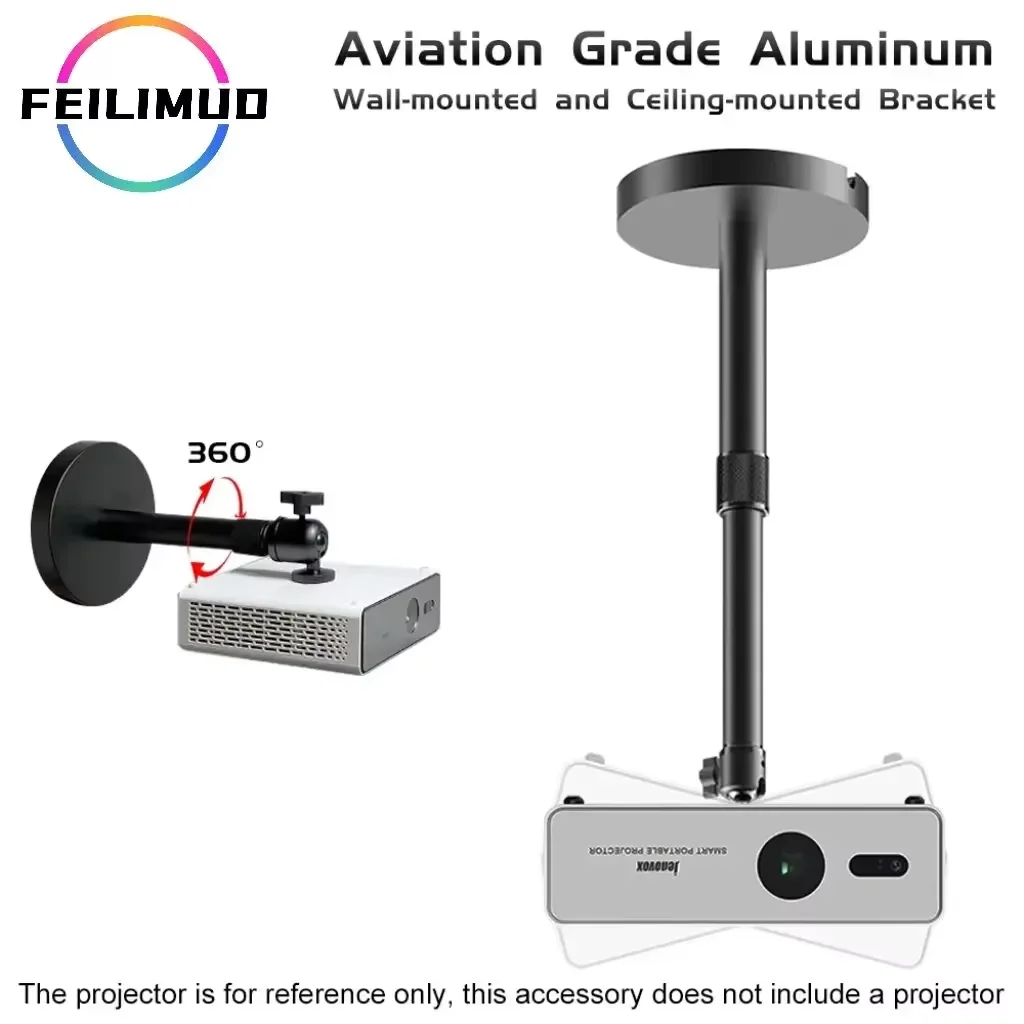 Настенный кронштейн для проектора Feilimud с грузоподъемностью 5 кг подходит для M5000 Mini XGIMI H6 JMGO и т.д.
Настенный кронштейн для проектора Feilimud с грузоподъемностью 5 кг подходит для M5000 Mini XGIMI H6 JMGO и т.д.