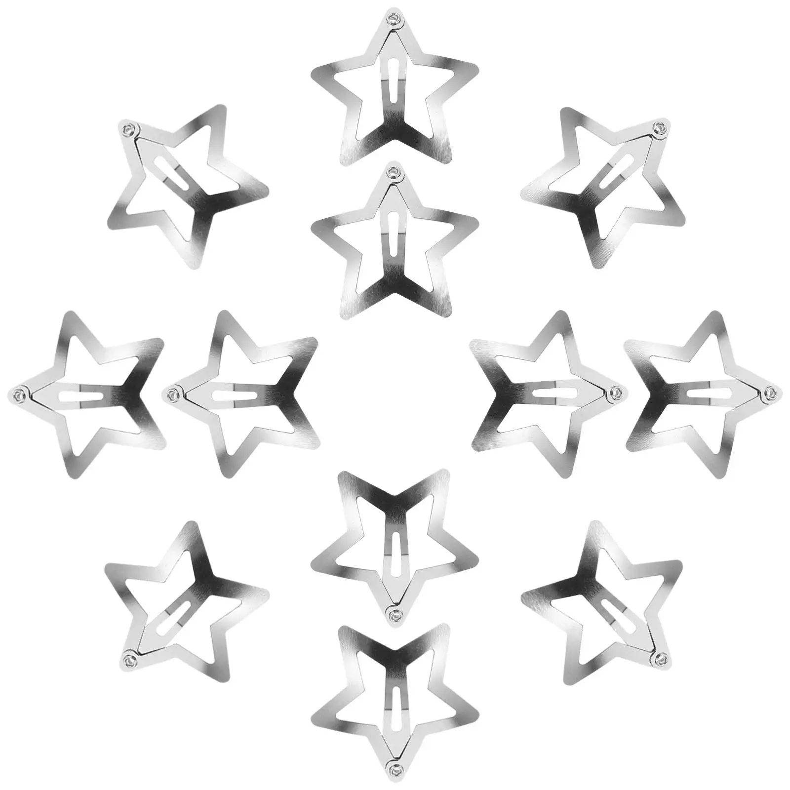 20pcs Star Shaped Hair Clips for Girls Pentagram Accessories Durable Metal Barrettes 8-12 Years Old Cute Kawaii Hairpins
20pcs Star Shaped Hair Clips for Girls Pentagram Accessories Durable Metal Barrettes 8-12 Years Old Cute Kawaii Hairpins