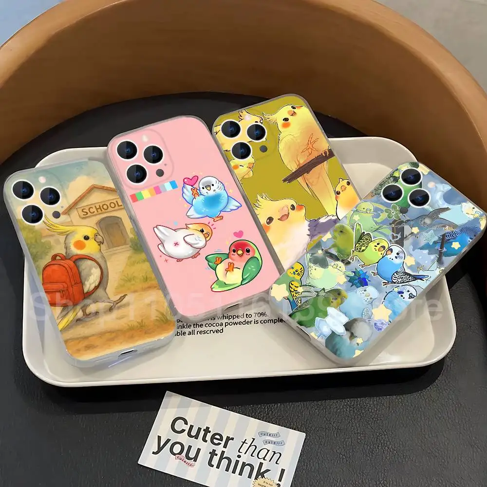 Chubby Cockatiel Parrot Bird Phone Case For iPhone 17,16,15,14,13,12,11 Pro,Max,Plus,X,XS,XR,SE4,E Mini Transparent Soft Cover
Chubby Cockatiel Parrot Bird Phone Case For iPhone 17,16,15,14,13,12,11 Pro,Max,Plus,X,XS,XR,SE4,E Mini Transparent Soft Cover