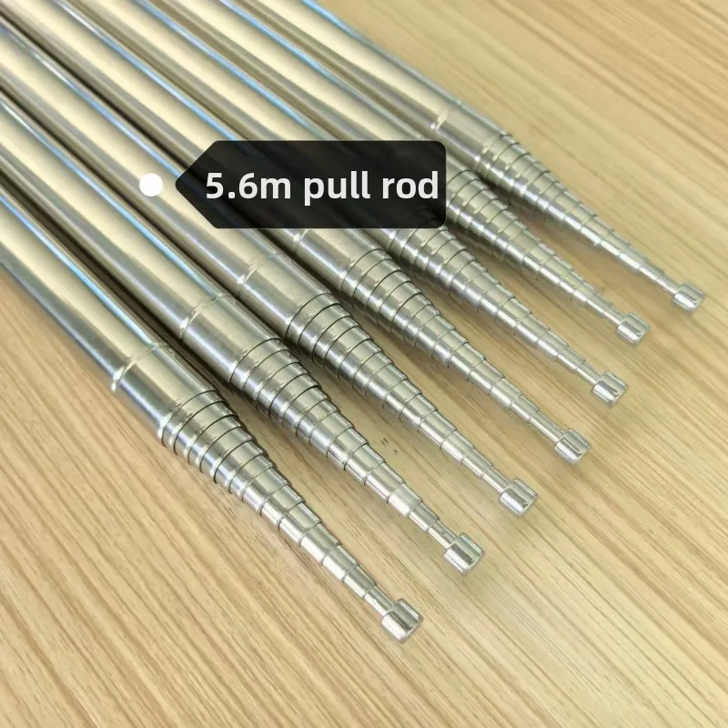 Me-56 5.6m pull rod 14-section stainless steel m10 standard thread shortwave antenna pull rod
Me-56 5.6m pull rod 14-section stainless steel m10 standard thread shortwave antenna pull rod