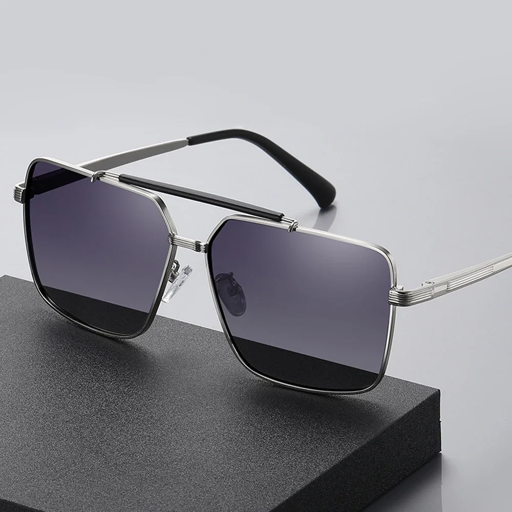 New Fashion Polarized Sunglasses Men's Double Beam Male Pilot Sun Glasses Metal Eyeglasses Frame Driving Outdoors Eyewear UV400
New Fashion Polarized Sunglasses Men's Double Beam Male Pilot Sun Glasses Metal Eyeglasses Frame Driving Outdoors Eyewear UV400