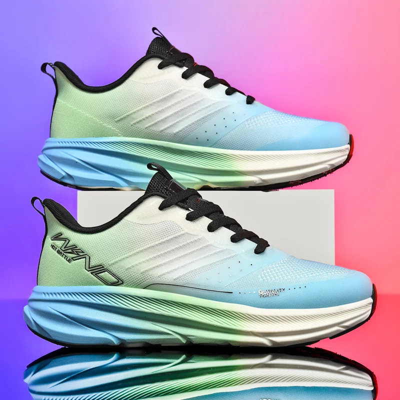 Neutral Cushioned walking and running shoes with thick soles, lightweight and breathable for daily jogging, workouts and athleti
Neutral Cushioned walking and running shoes with thick soles, lightweight and breathable for daily jogging, workouts and athleti