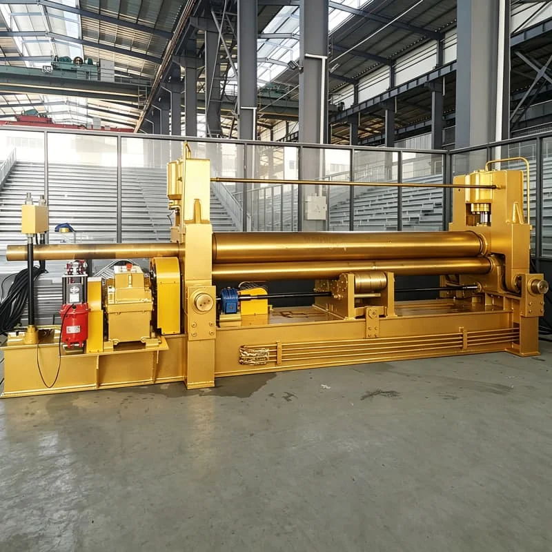 Automatic Plate Rolling Machine Hydraulic Customized Width Sheet Metal Bending Cylinder Shipbuilding Tank Manufacturing Workshop
Automatic Plate Rolling Machine Hydraulic Customized Width Sheet Metal Bending Cylinder Shipbuilding Tank Manufacturing Workshop