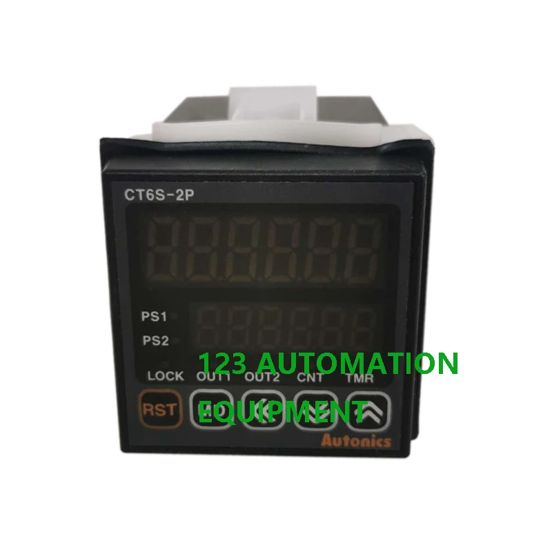 Authentic New Autonics CT6S-1P2 1P4 1P4T 1P2T 2P2 2P4 2P4T I4 I2 Programmable Timer Count Relay Digital Counters
Authentic New Autonics CT6S-1P2 1P4 1P4T 1P2T 2P2 2P4 2P4T I4 I2 Programmable Timer Count Relay Digital Counters