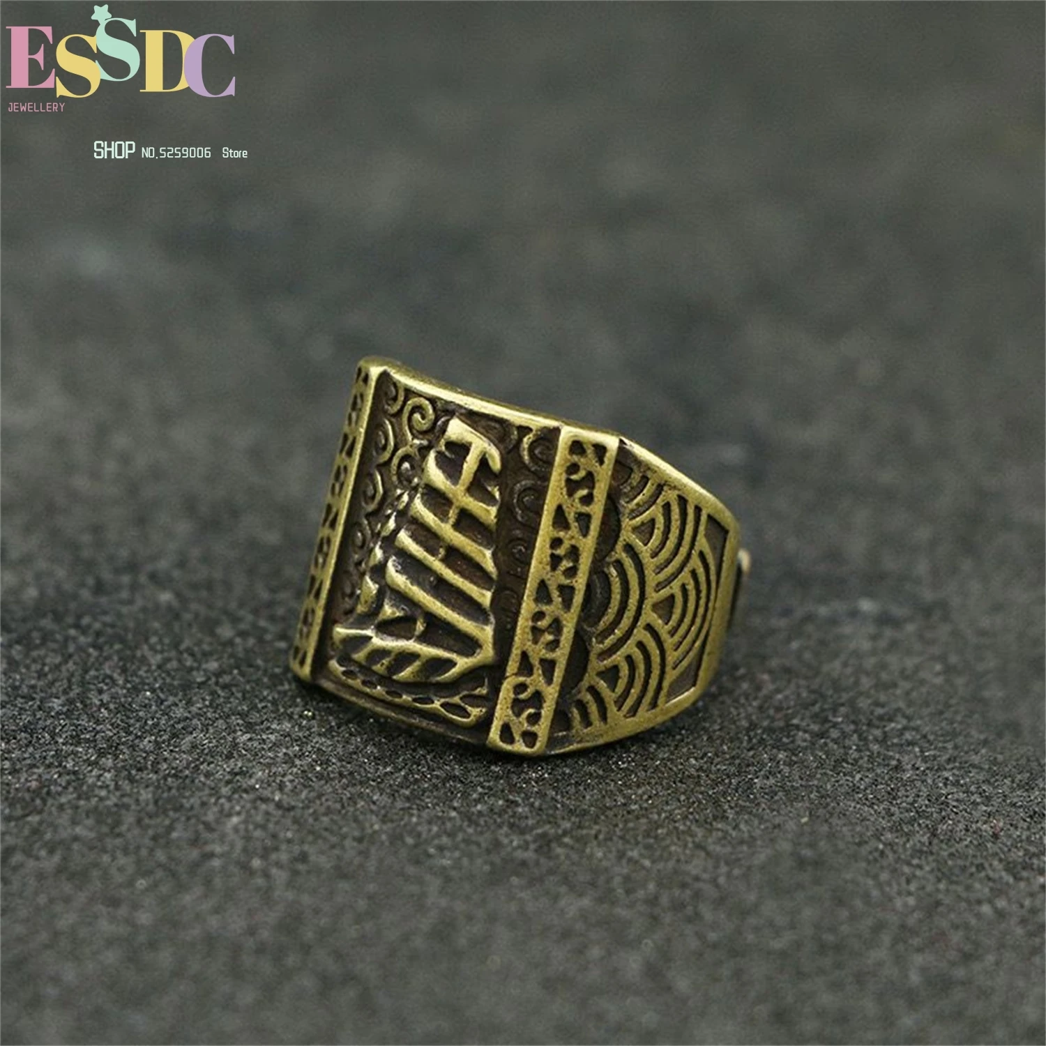 Smooth Sailing Copper Ring For Men Chinese Style Antique Handmade Voyage Protection Lucky Bronze Jewelry Adjustable Mens Ring
Smooth Sailing Copper Ring For Men Chinese Style Antique Handmade Voyage Protection Lucky Bronze Jewelry Adjustable Mens Ring