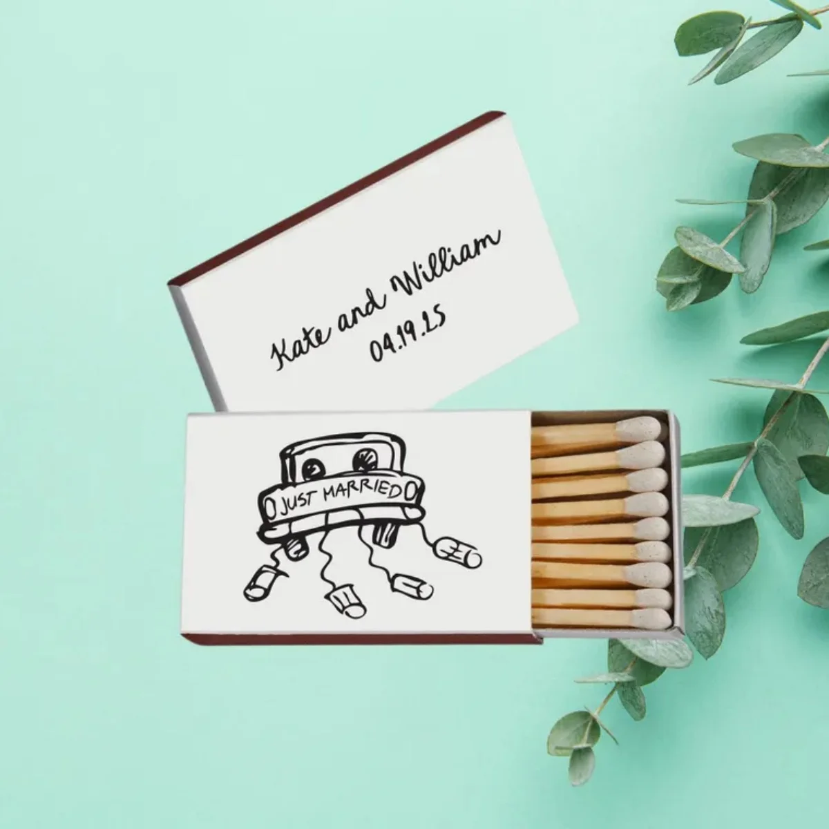 Just Married Wedding Car Personalized Match Boxes, Custom Engagement Two-Side Matches, Memorable Gifts, Marriage Car, Wedding Cl
Just Married Wedding Car Personalized Match Boxes, Custom Engagement Two-Side Matches, Memorable Gifts, Marriage Car, Wedding Cl
