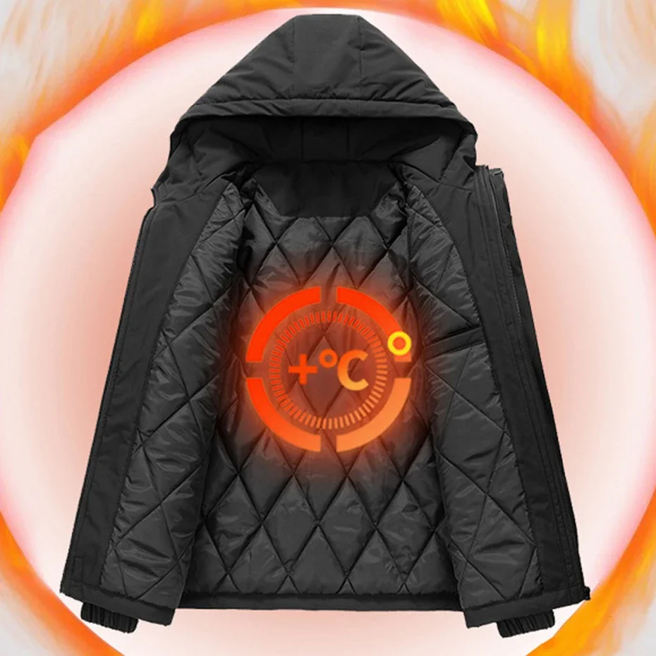 Warm Jackets Male Winter Black Jacket Big Size Plus Plus Size Thicken Hooded Coats Men 7XL 8XL Size Winter Jacket Padded Parkas
Warm Jackets Male Winter Black Jacket Big Size Plus Plus Size Thicken Hooded Coats Men 7XL 8XL Size Winter Jacket Padded Parkas