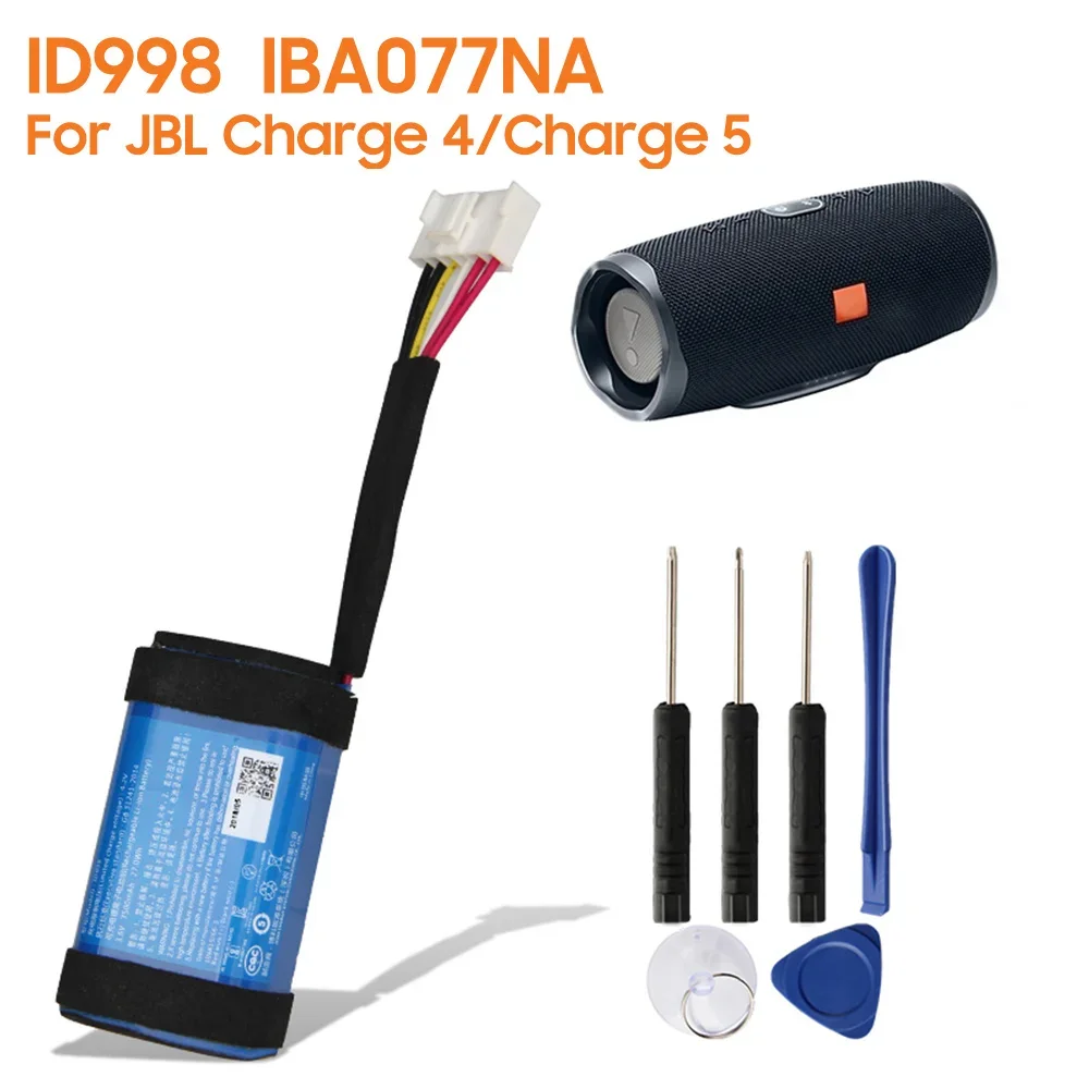 Replacement Battery ID998 IY068 IBA077NA For JBL Charge 4 5 Charge4 Charge5 SUN-INTE-118 Powerful Rechargeable Batteries 7500mAh
Replacement Battery ID998 IY068 IBA077NA For JBL Charge 4 5 Charge4 Charge5 SUN-INTE-118 Powerful Rechargeable Batteries 7500mAh