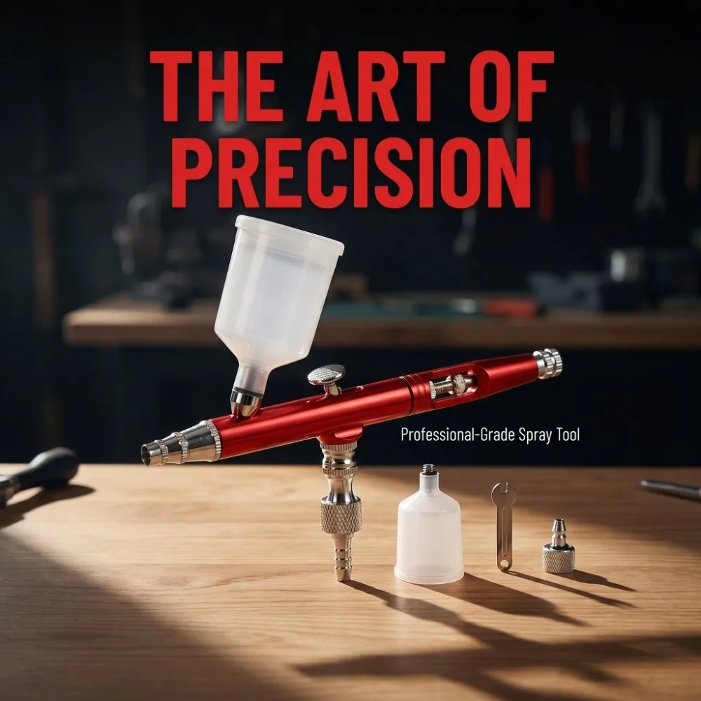 AR131 Painting Spray Gun Black/Red/Gold Sturdy DIY Art Spray Gun Smooth Double Action Paint Sprayer Art Color Application
AR131 Painting Spray Gun Black/Red/Gold Sturdy DIY Art Spray Gun Smooth Double Action Paint Sprayer Art Color Application