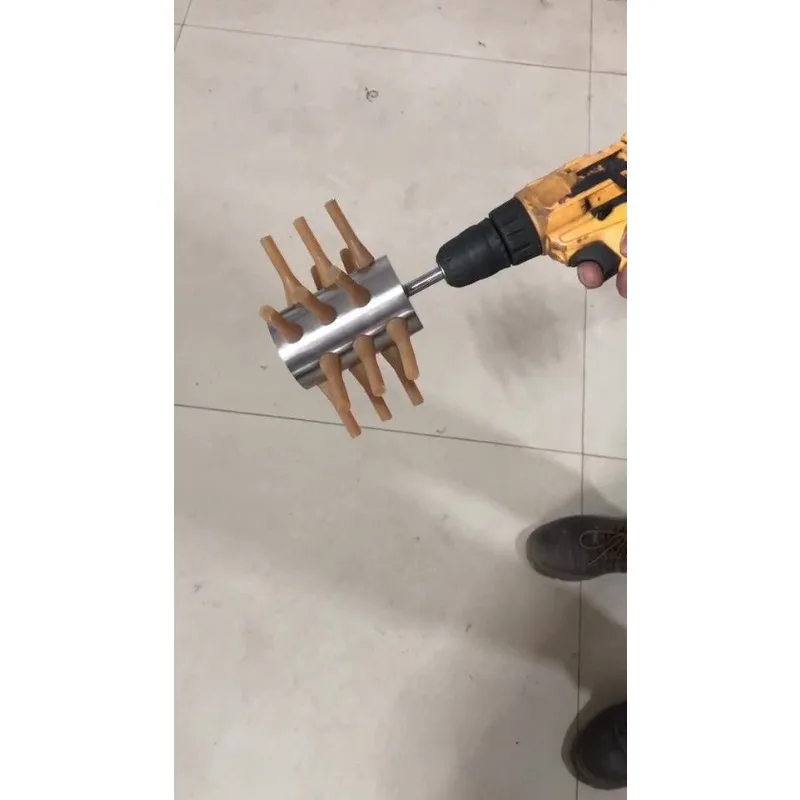 Chicken Plucker Drill Attachment Stainless Steel Chicken Plucker 18-Fingers Chicken Feather Removal Plucker Machine
Chicken Plucker Drill Attachment Stainless Steel Chicken Plucker 18-Fingers Chicken Feather Removal Plucker Machine