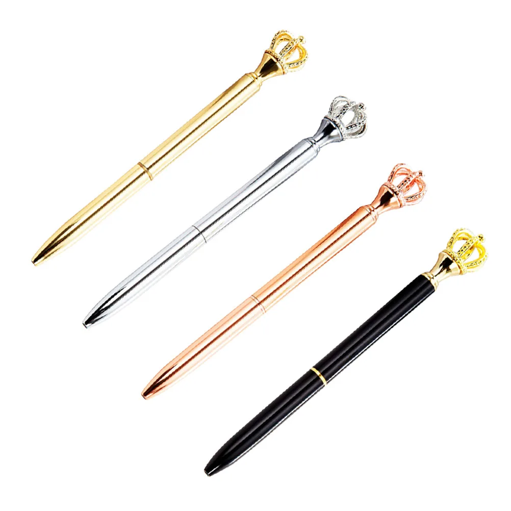 4pcs Crown Head Gel Pen Creative Beautiful Metal Gel Pen for Girl Kid Child (Black, Electroplated Gold, Electroplated Gold,
4pcs Crown Head Gel Pen Creative Beautiful Metal Gel Pen for Girl Kid Child (Black, Electroplated Gold, Electroplated Gold,