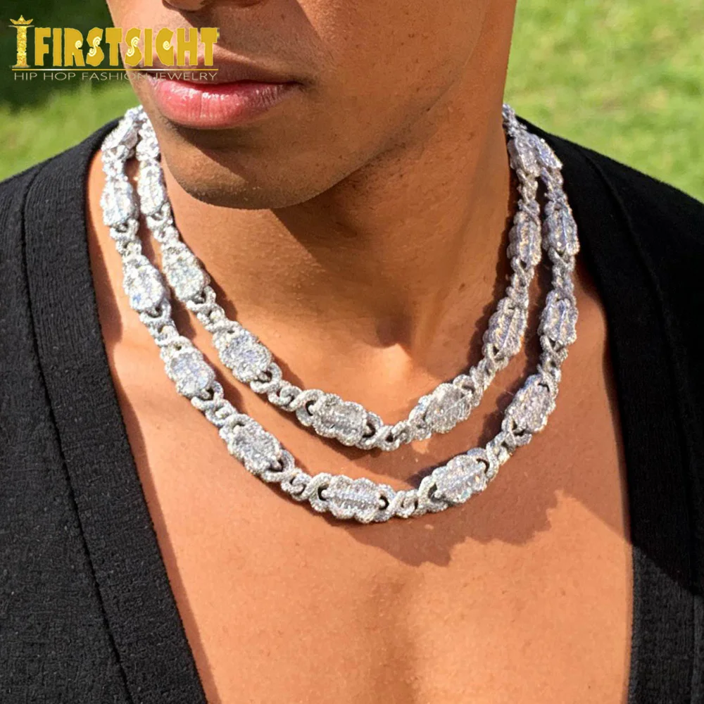 2026 New Iced Out Dollar Symbol Necklace Silver Color 5A Zircon Infinity Cuban Link Chain Charm Hip Hop Men Women Jewelry
2026 New Iced Out Dollar Symbol Necklace Silver Color 5A Zircon Infinity Cuban Link Chain Charm Hip Hop Men Women Jewelry