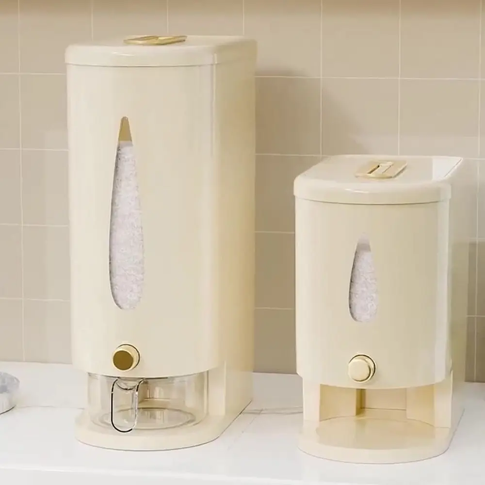 5kg/10kg Rice Dispenser Sealed and Fresh Moisture Proof Rice Storage Container Insect-proof Rice Bucket Grain Preservation
5kg/10kg Rice Dispenser Sealed and Fresh Moisture Proof Rice Storage Container Insect-proof Rice Bucket Grain Preservation