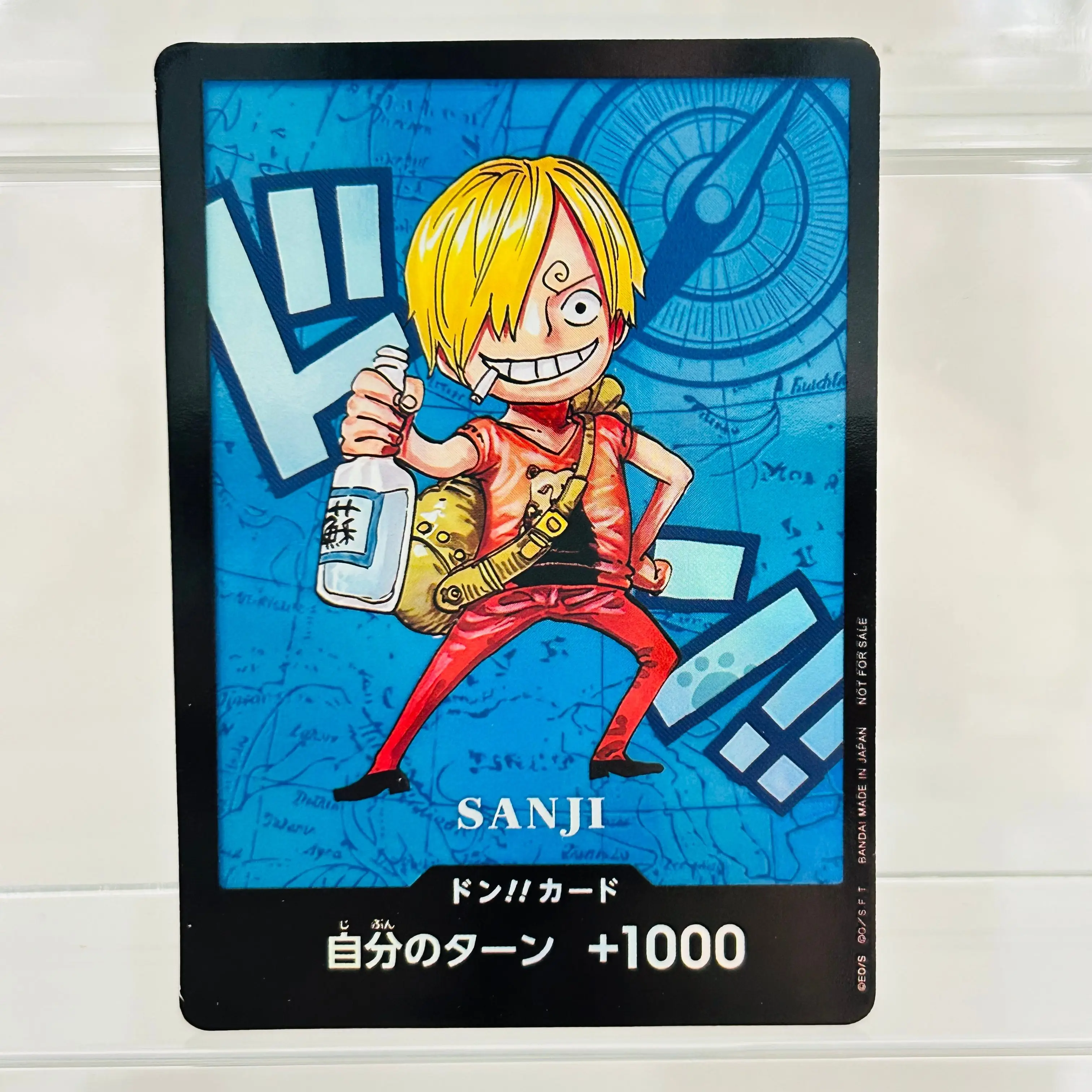 One Piece Sanji Japanese DIY Card with Holographic Texture, Perfect Condition Premium Anime Collection Card
One Piece Sanji Japanese DIY Card with Holographic Texture, Perfect Condition Premium Anime Collection Card