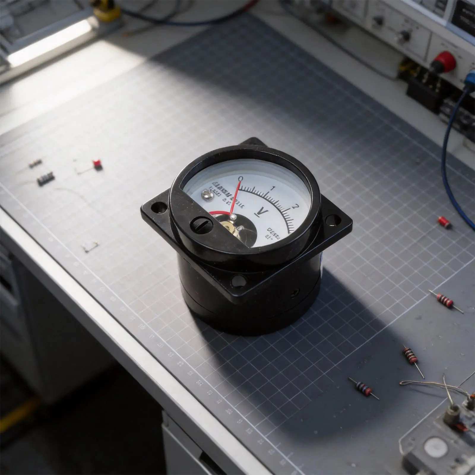 47x47mm SO-45 DC Ammeter, Analog Pointer Type, 1V - 800V Current Tester, ABS Flame Retardant Material, Error Class 2.5
47x47mm SO-45 DC Ammeter, Analog Pointer Type, 1V - 800V Current Tester, ABS Flame Retardant Material, Error Class 2.5