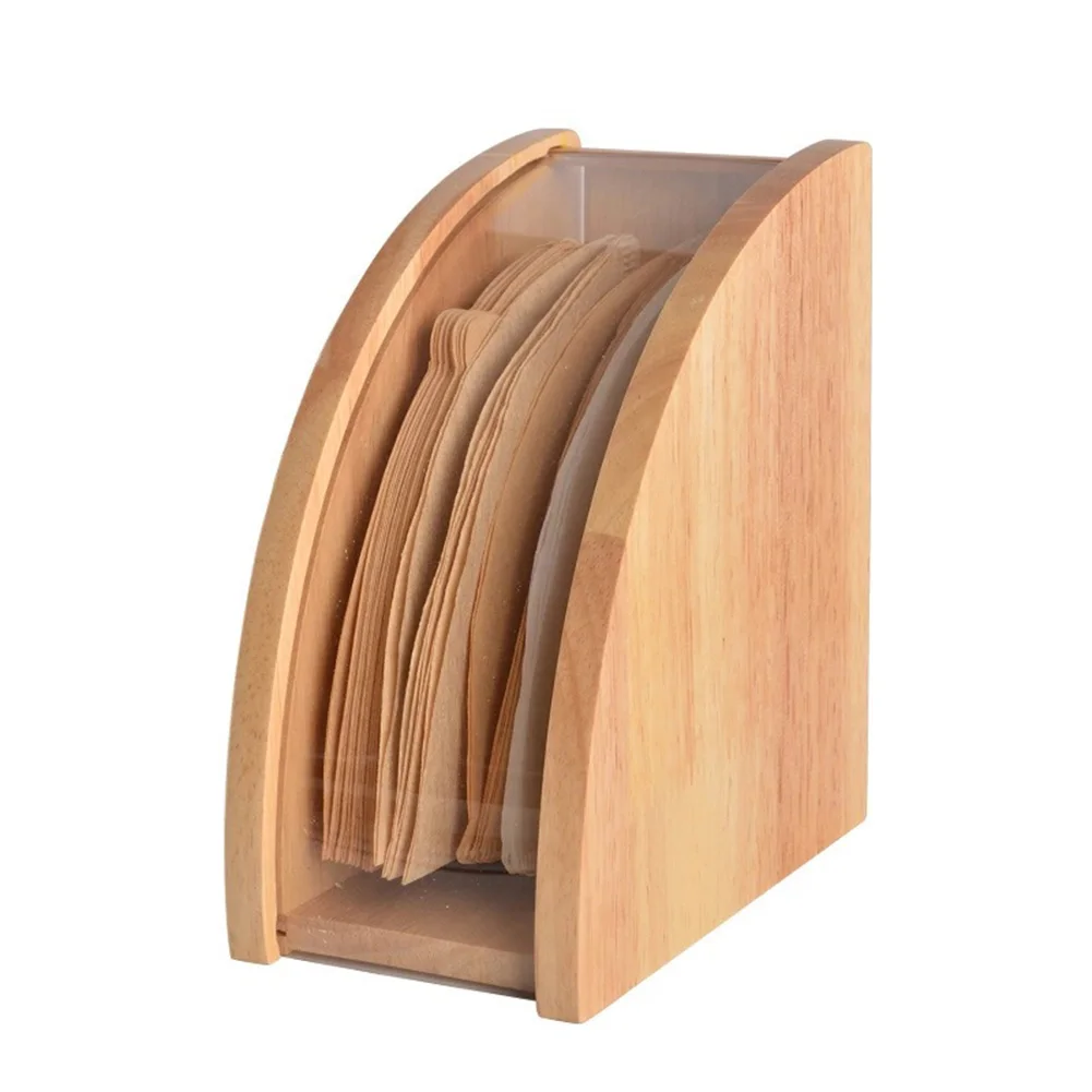 Wooden Coffee Filter Paper Holder Box Napkins Dispenser Shelf Storage Container Holder Rack Cover For Home Kitchen Utensils
Wooden Coffee Filter Paper Holder Box Napkins Dispenser Shelf Storage Container Holder Rack Cover For Home Kitchen Utensils