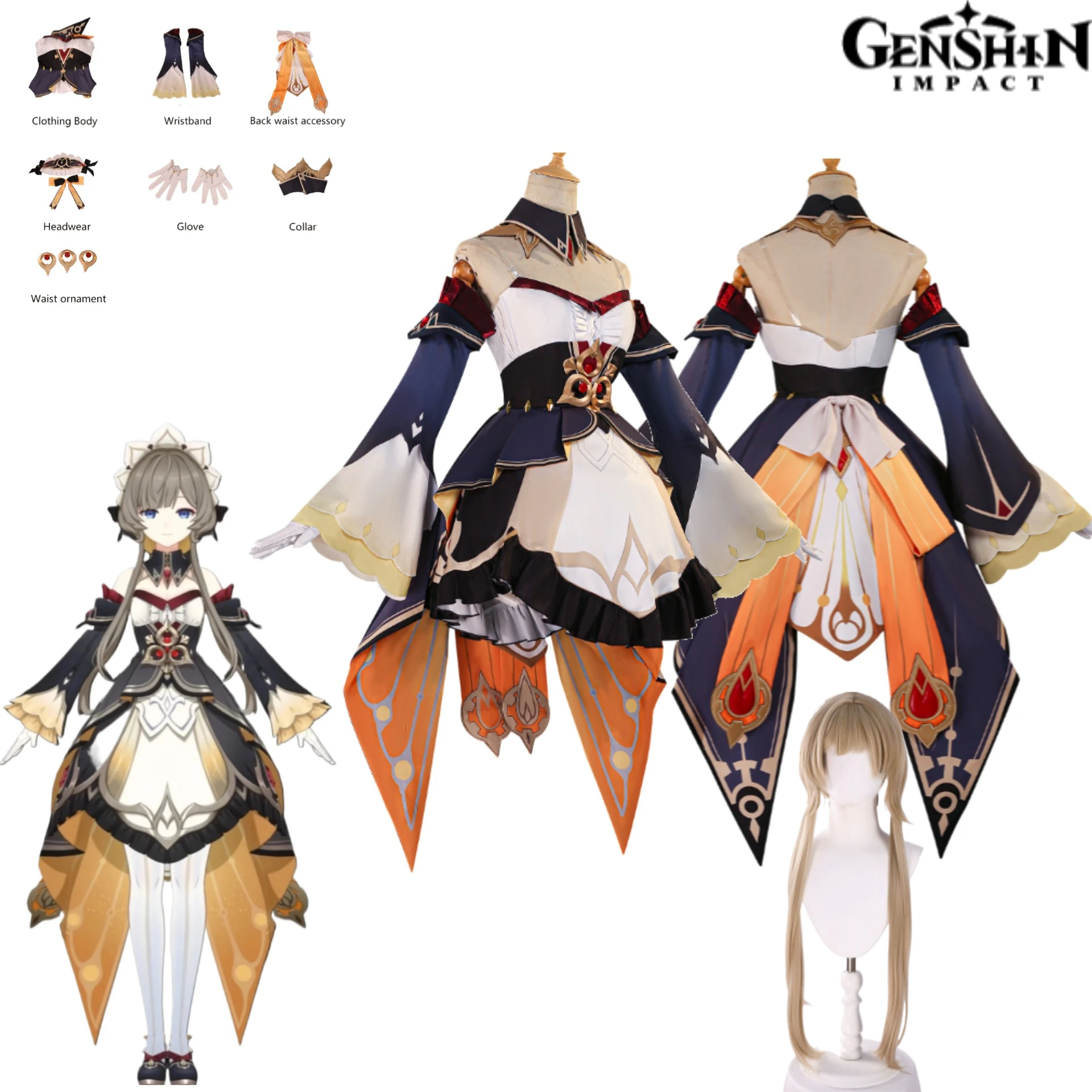 Puppet Cosplay Costume Sandrone Marionette Costume Fatui Harbinger Game Cosplay Genshin Impact Sandrone Marionette Costume
Puppet Cosplay Costume Sandrone Marionette Costume Fatui Harbinger Game Cosplay Genshin Impact Sandrone Marionette Costume