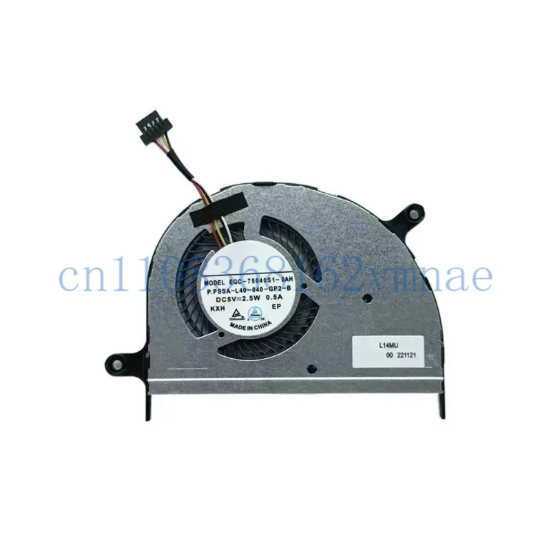 For Gigabyte RC14 U4 UD L141MU WINMA EGC-75040S1-0AH P.PSSA-L40-040-GP2-B DC5V 2.5W 0.5A New Original Laptop CPU Cooling Fan
For Gigabyte RC14 U4 UD L141MU WINMA EGC-75040S1-0AH P.PSSA-L40-040-GP2-B DC5V 2.5W 0.5A New Original Laptop CPU Cooling Fan