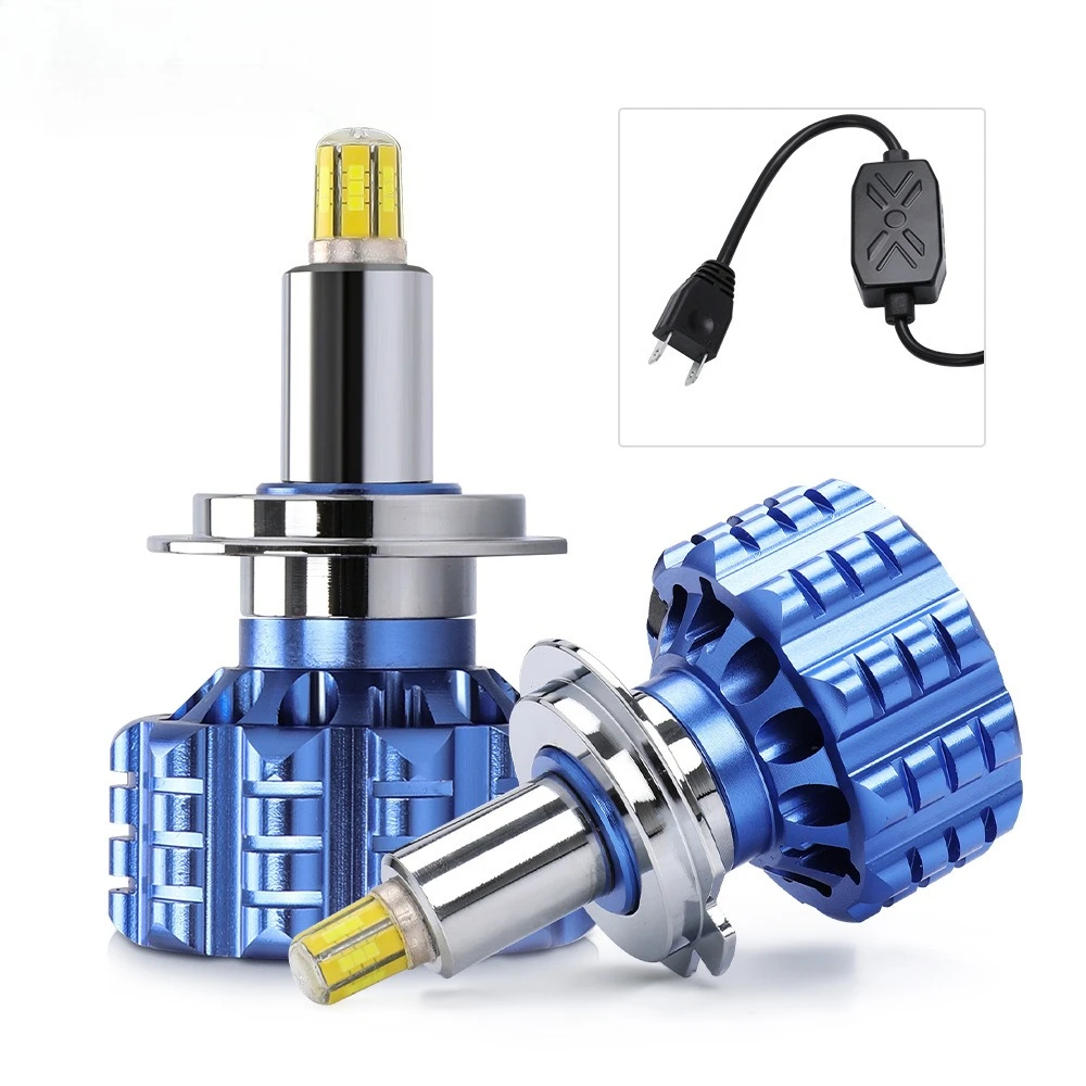 144W New 360° Car LED Headlight Bulbs H4 H7 9005 Factory Direct Universal LED Headlights High Brightness Plug and Play
144W New 360° Car LED Headlight Bulbs H4 H7 9005 Factory Direct Universal LED Headlights High Brightness Plug and Play