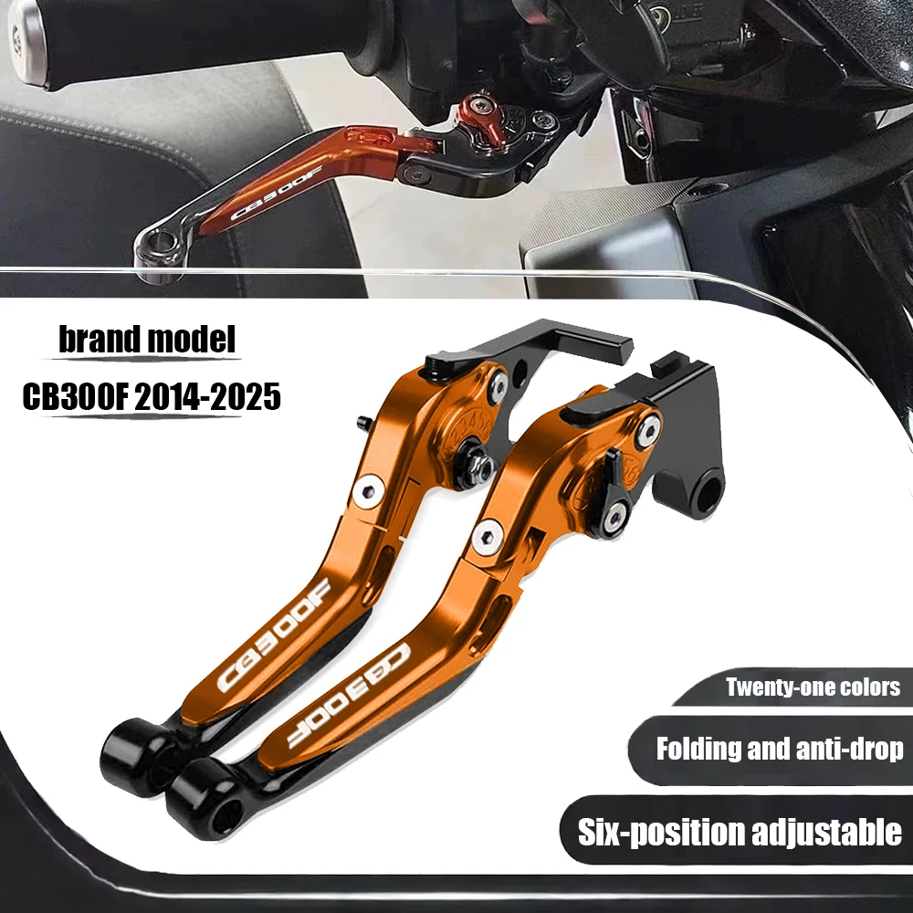 Motorcycle Clutch Levers For Honda CB300 CB300F 2014-2025 2020 Folding Extendable Handle CNC Adjustable Brake Clutch Levers
Motorcycle Clutch Levers For Honda CB300 CB300F 2014-2025 2020 Folding Extendable Handle CNC Adjustable Brake Clutch Levers