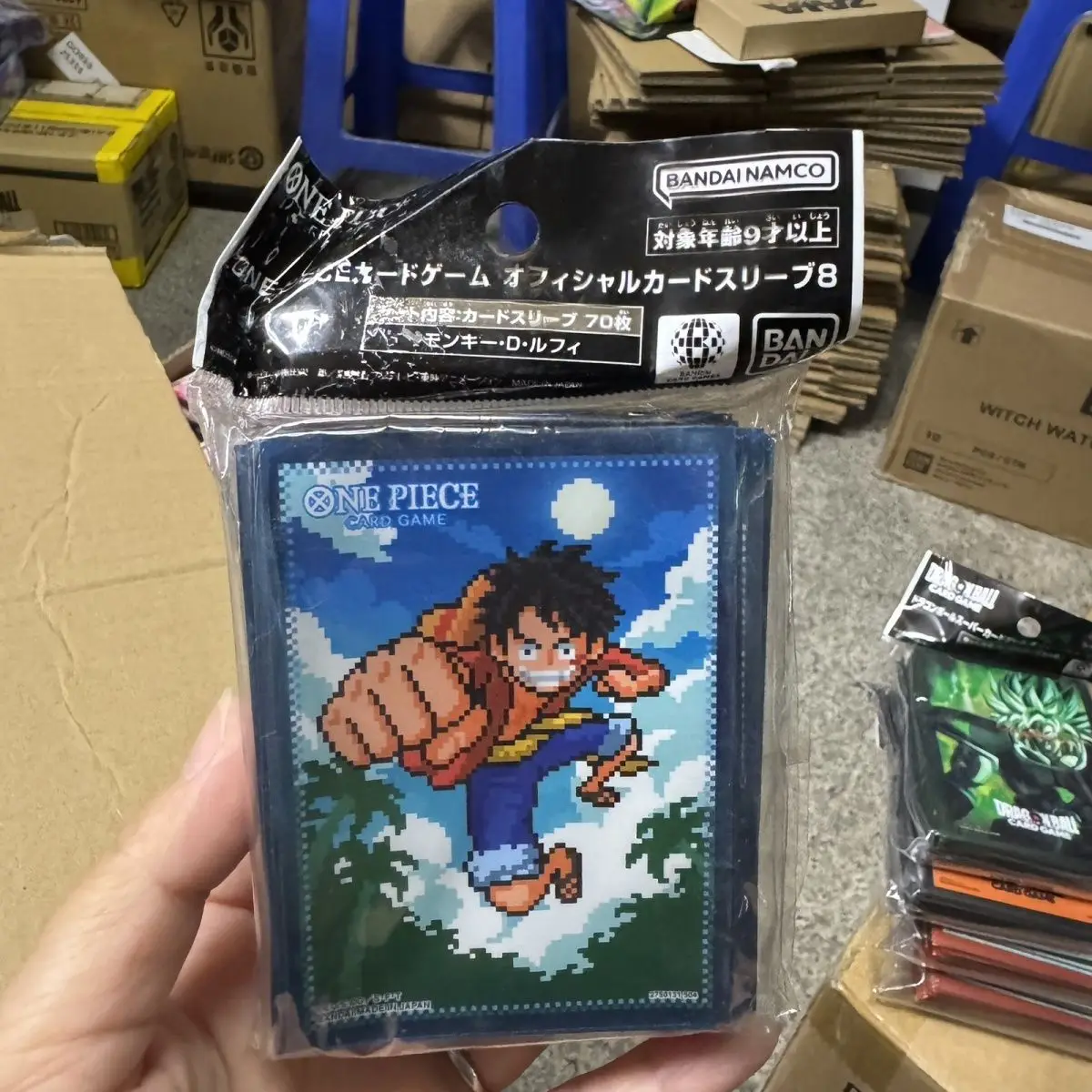 70pcs/set One Piece Pixel Style Monkey D. Luffy Board Game Card Case OPCG Anime Cartoon Game Collection Card Protective Case Toy
70pcs/set One Piece Pixel Style Monkey D. Luffy Board Game Card Case OPCG Anime Cartoon Game Collection Card Protective Case Toy
