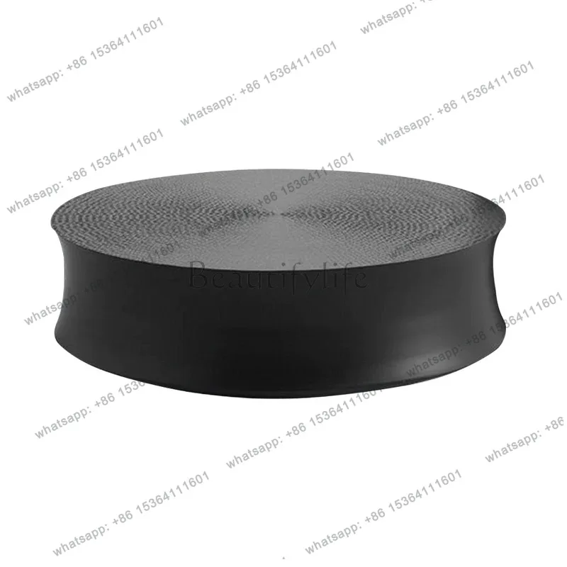 Italian minimalist coffee table high-end art modern simple round coffee table table
Italian minimalist coffee table high-end art modern simple round coffee table table