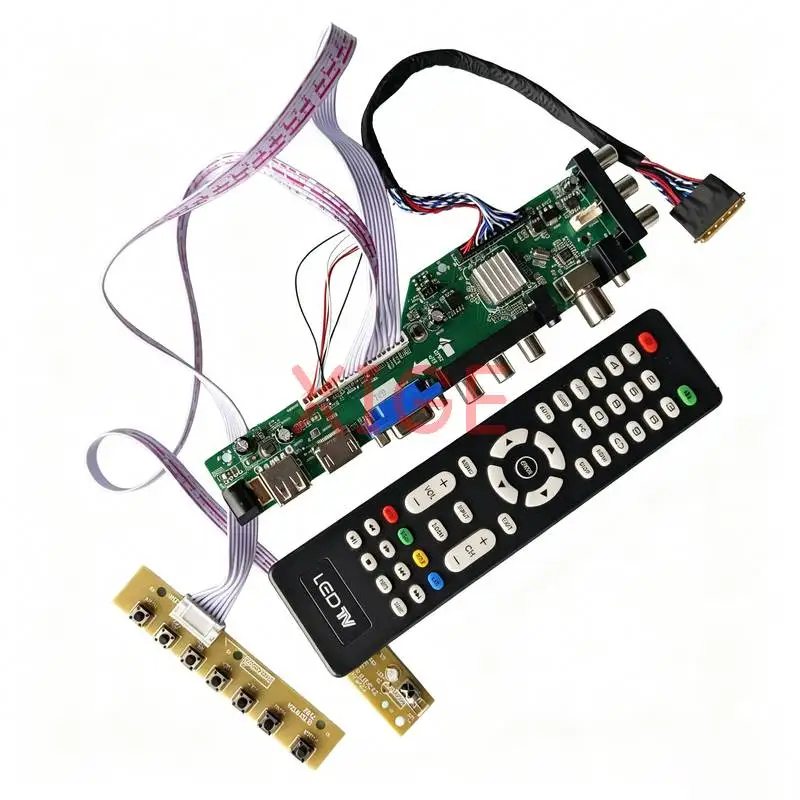 For LP173WD1 CLAA173UA01A B173RW01 N173FGE Controller Board Kit HDMI/VGA/AV/USB/DVB 1600*900 40-Pin LVDS Laptop Screen 1600x900
For LP173WD1 CLAA173UA01A B173RW01 N173FGE Controller Board Kit HDMI/VGA/AV/USB/DVB 1600*900 40-Pin LVDS Laptop Screen 1600x900
