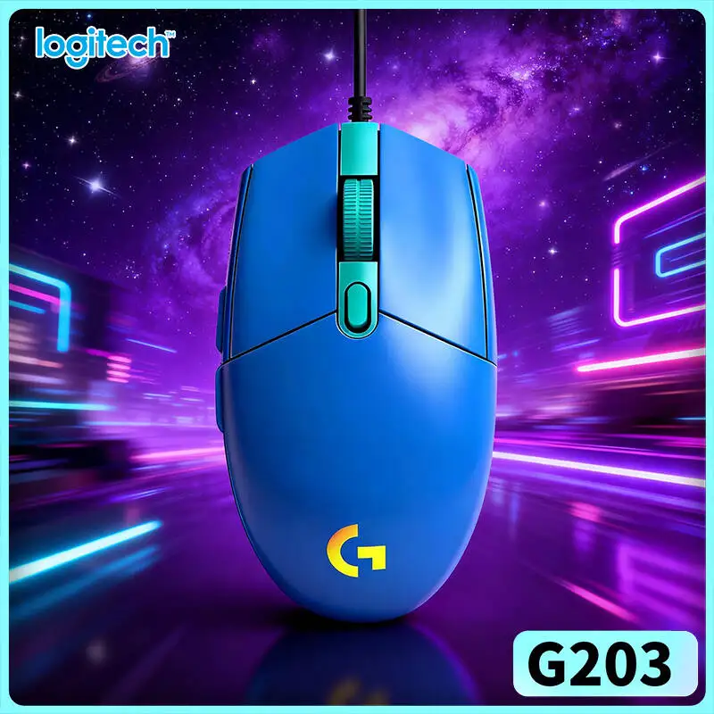 Игровая мышь Logitech G203 проводная, RGB-подсветка, 8000 DPI, регулируемая, 6 кнопок, отклик 1 мс, 85 г, гарантия качества
Игровая мышь Logitech G203 проводная, RGB-подсветка, 8000 DPI, регулируемая, 6 кнопок, отклик 1 мс, 85 г, гарантия качества