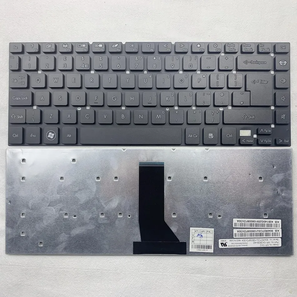 UK Laptop Keyboard for ACER for GATEWAY NV47 MS2317 ACER 3830T 4755G E14 E5-411 for aspire V3-471PG V3-471G UK Layout
UK Laptop Keyboard for ACER for GATEWAY NV47 MS2317 ACER 3830T 4755G E14 E5-411 for aspire V3-471PG V3-471G UK Layout