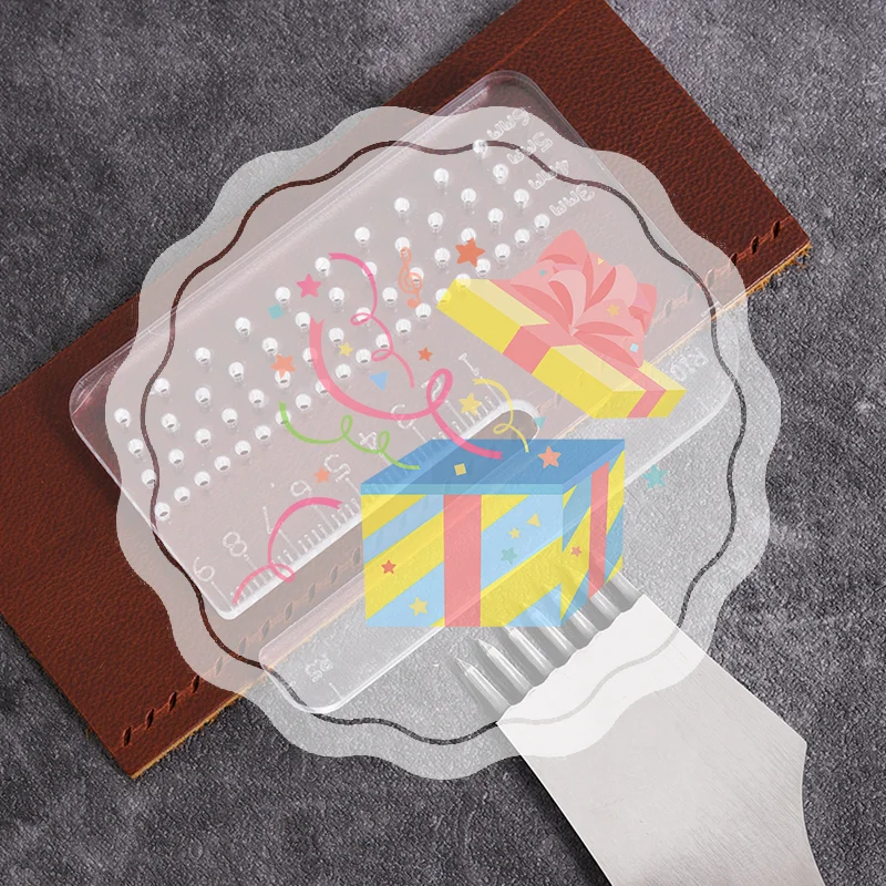 4mm Multi-functional Thickened Transparent Puller Acrylic Rounded Cutting Distance Ruler Hitting Auxiliary Manual Leather Tool
4mm Multi-functional Thickened Transparent Puller Acrylic Rounded Cutting Distance Ruler Hitting Auxiliary Manual Leather Tool