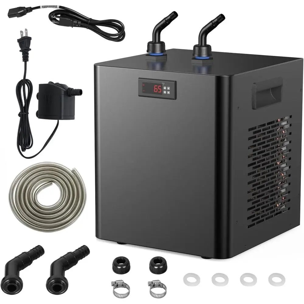 Submersible Chiller for Hydroponics, Aquariums, and Cold Therapy Recovery
Submersible Chiller for Hydroponics, Aquariums, and Cold Therapy Recovery