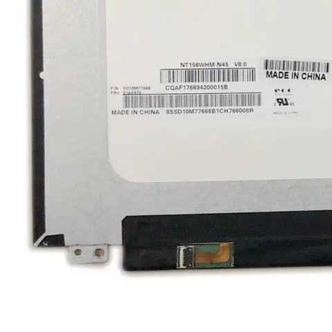 NT156WHM-N45 V8.0 V8.2 fit N156BGA-EA3 NT156WHM-N34 N44 B156XTN08.0 15.6" Laptop LCD Screen Panel