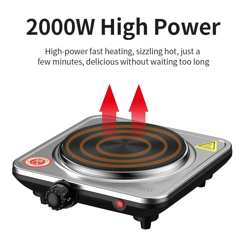 -for Sokany Portable Induction Cooker Mini Multi Function Fast Rise Power Off Protection Induction Cooker