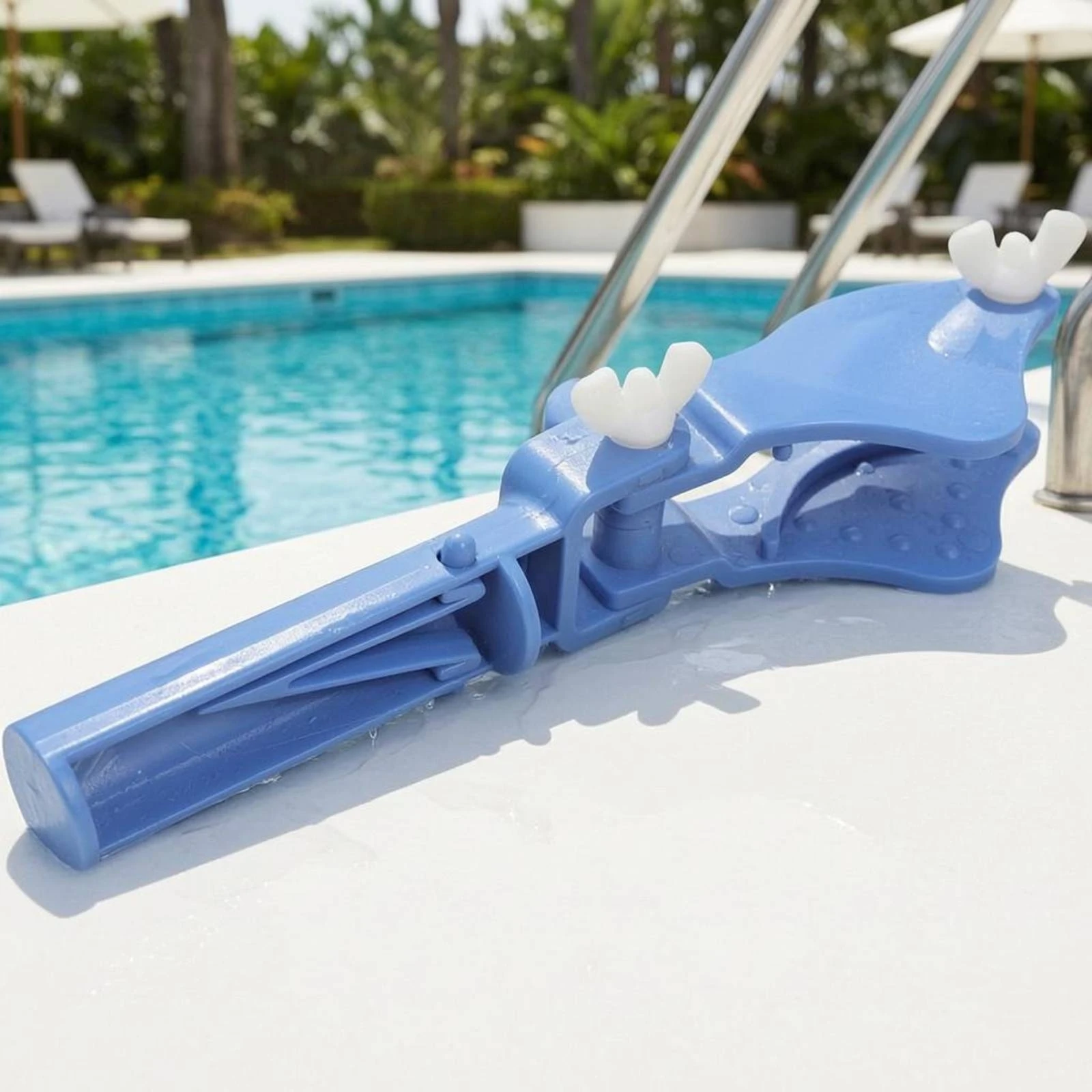 Blue Mounting Clamp Extended Arm V-Pad Clamp
Blue Mounting Clamp Extended Arm V-Pad Clamp