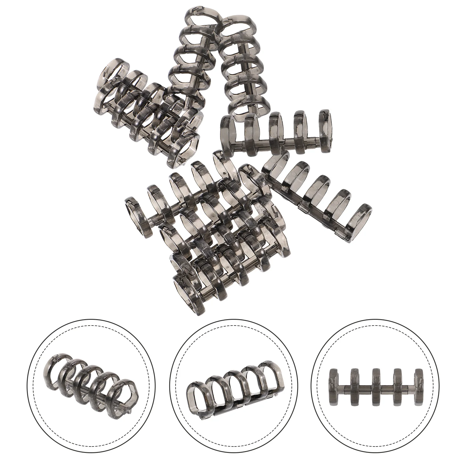 10 Pcs Loose-leaf Ring Diy Book Binder Rings Accessories Binders Plastic Calendar Binding
10 Pcs Loose-leaf Ring Diy Book Binder Rings Accessories Binders Plastic Calendar Binding