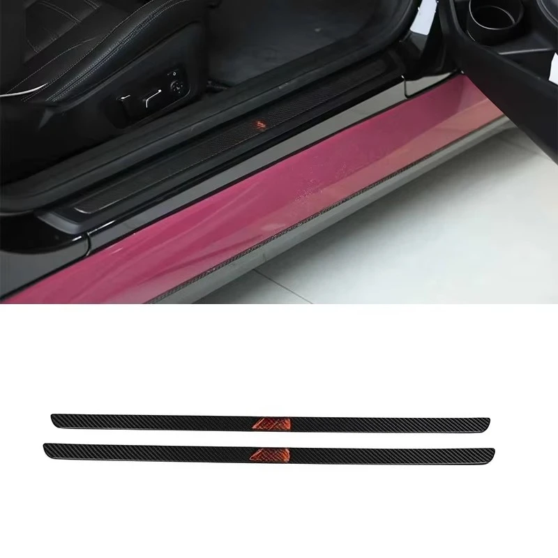 Real Dry Carbon fiber Door sill trim piece interior for G82 M4 /G87 M2 /G42 2 4 Series G22 2 door coupe 2021+
Real Dry Carbon fiber Door sill trim piece interior for G82 M4 /G87 M2 /G42 2 4 Series G22 2 door coupe 2021+