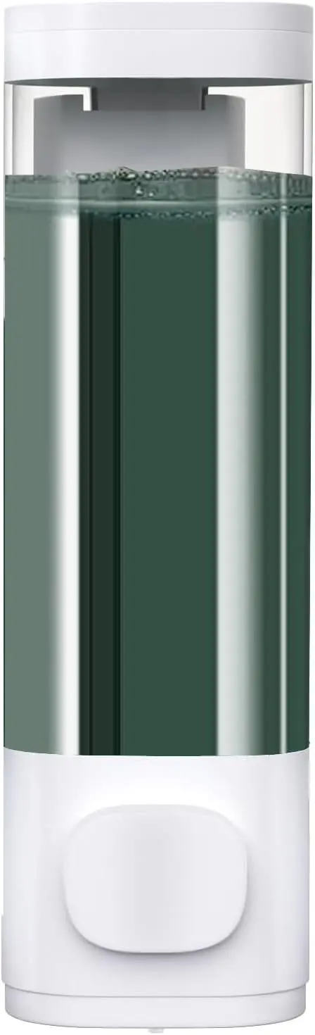 Wall Mounted Soap Dispenser 10oz Manual Pump for Shampoo Body Wash with Clear Refillable Container
Wall Mounted Soap Dispenser 10oz Manual Pump for Shampoo Body Wash with Clear Refillable Container