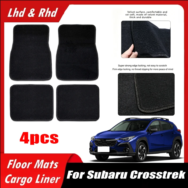4pcs Car Floor Mats All-Weather Easy To Clean Durable Anti-Slip Interior Protection Floor Liners For Subaru Crosstrek
4pcs Car Floor Mats All-Weather Easy To Clean Durable Anti-Slip Interior Protection Floor Liners For Subaru Crosstrek