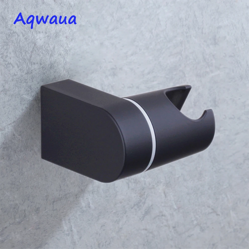 Матовый черный держатель для душевой лейки Aqwaua из АБС-пластика, кронштейн, подставка, 2-позиционный стандартный размер, аксессуары для ванной комнаты
Матовый черный держатель для душевой лейки Aqwaua из АБС-пластика, кронштейн, подставка, 2-позиционный стандартный размер, аксессуары для ванной комнаты