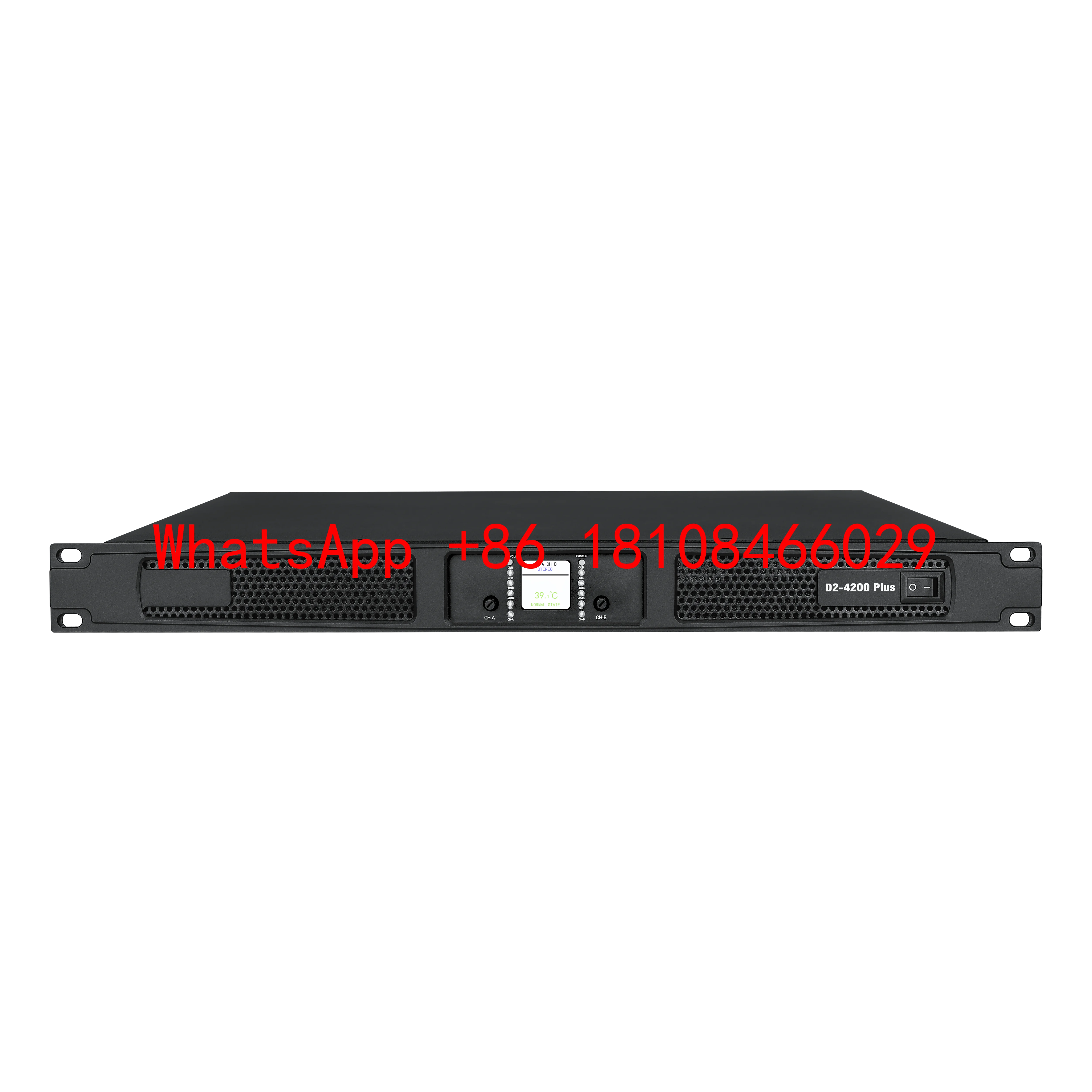 ELF D2-4200Class D 1U Dual-Channel Power Amplifier, High-Power Professional Audio Digital Amplifier
ELF D2-4200Class D 1U Dual-Channel Power Amplifier, High-Power Professional Audio Digital Amplifier