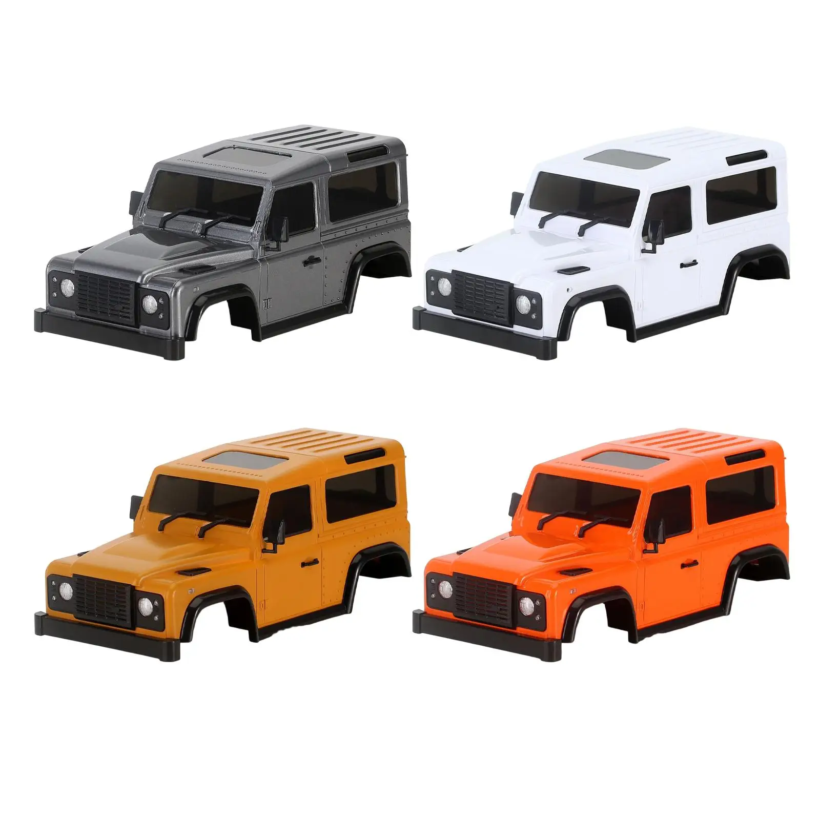 1:24 Scale Model Crawler Car Painted PC Body Shell Covers Pre Hole 144mm Wheelbase
1:24 Scale Model Crawler Car Painted PC Body Shell Covers Pre Hole 144mm Wheelbase