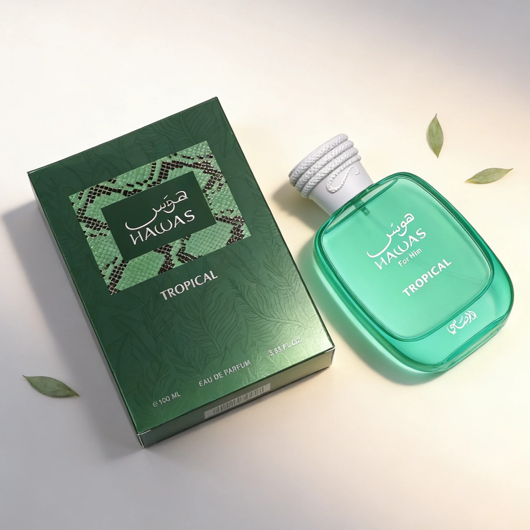 Hawas Tropical For Him Men's EDP 3.38oz, Bright Aquatic & Tropical Fragrance, Energizing All-Day Wear Scent
Hawas Tropical For Him Men's EDP 3.38oz, Bright Aquatic & Tropical Fragrance, Energizing All-Day Wear Scent