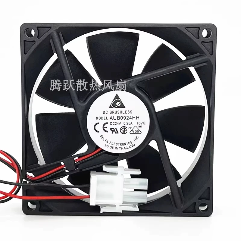 HJY 1PCS Delta AUB0924H DC24V 0.25A 9025 9cm 2-wire cooling fan
HJY 1PCS Delta AUB0924H DC24V 0.25A 9025 9cm 2-wire cooling fan