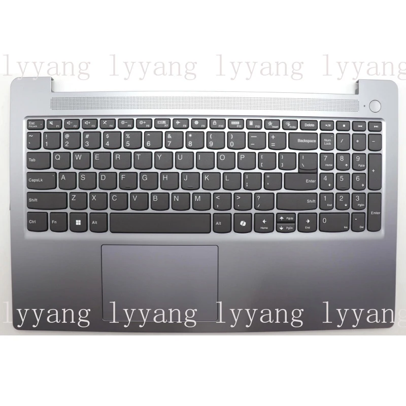 f New Palmrest Upper Case US NoBacklit Keyboard NFP For IdeaPad Slim 3 15IRU9 83E6
f New Palmrest Upper Case US NoBacklit Keyboard NFP For IdeaPad Slim 3 15IRU9 83E6