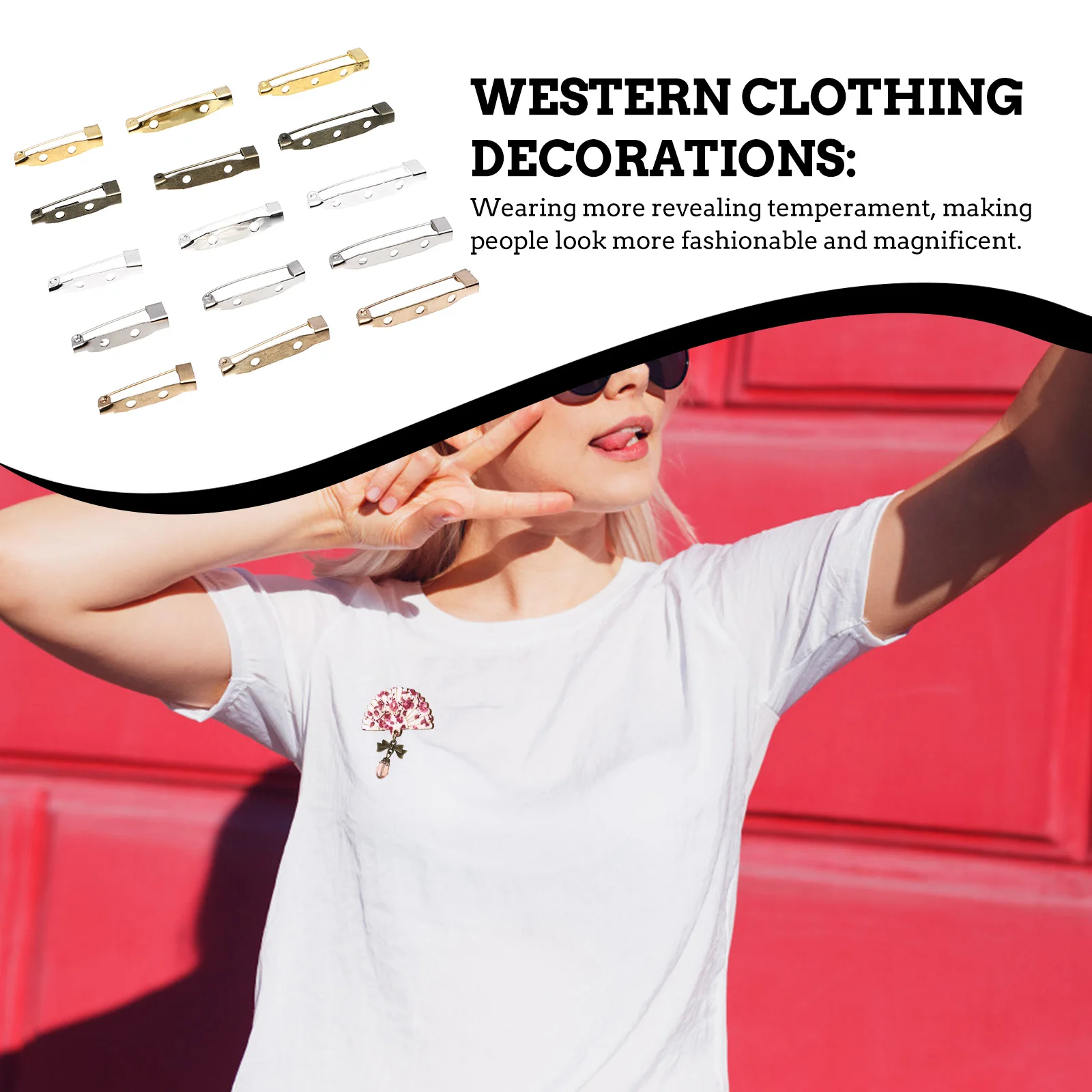 150 Pcs Pins Shirts Tighten Clasp Clothing Shirts Tighten Pin Neckerchief Size Adjuster Safety Pin Clasps Shawl Gifts
150 Pcs Pins Shirts Tighten Clasp Clothing Shirts Tighten Pin Neckerchief Size Adjuster Safety Pin Clasps Shawl Gifts